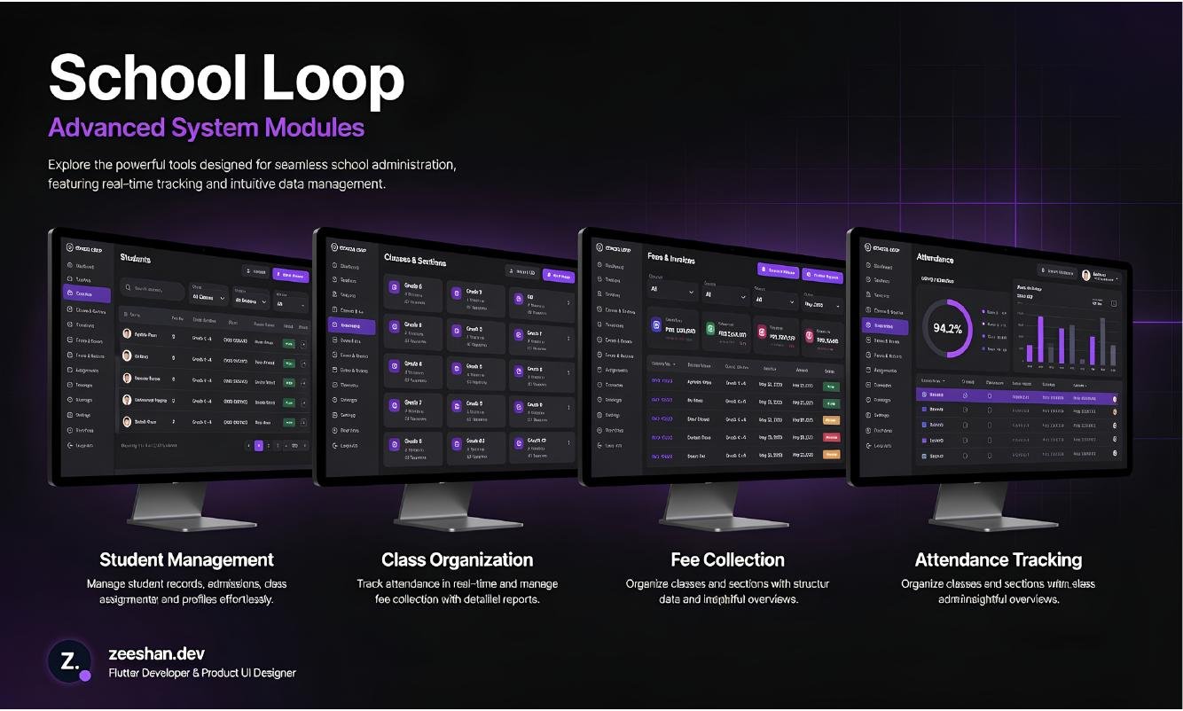 School Loop — school management system desktop platform case study